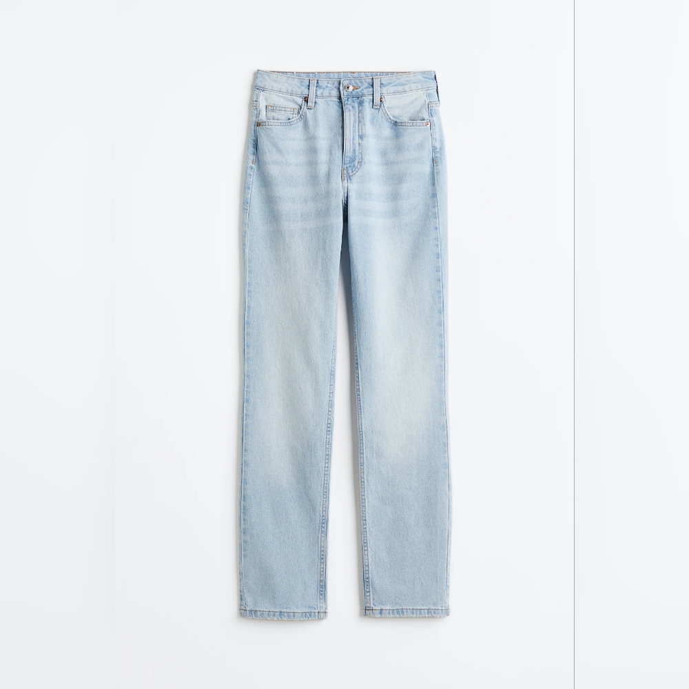 H&M Vintage Style Sky Blue Denim Pants